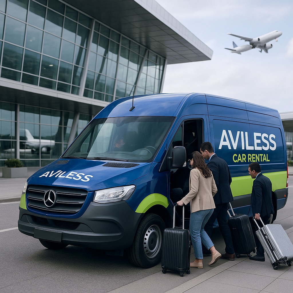Aviless Car Rental - Shuttle aeroportuario