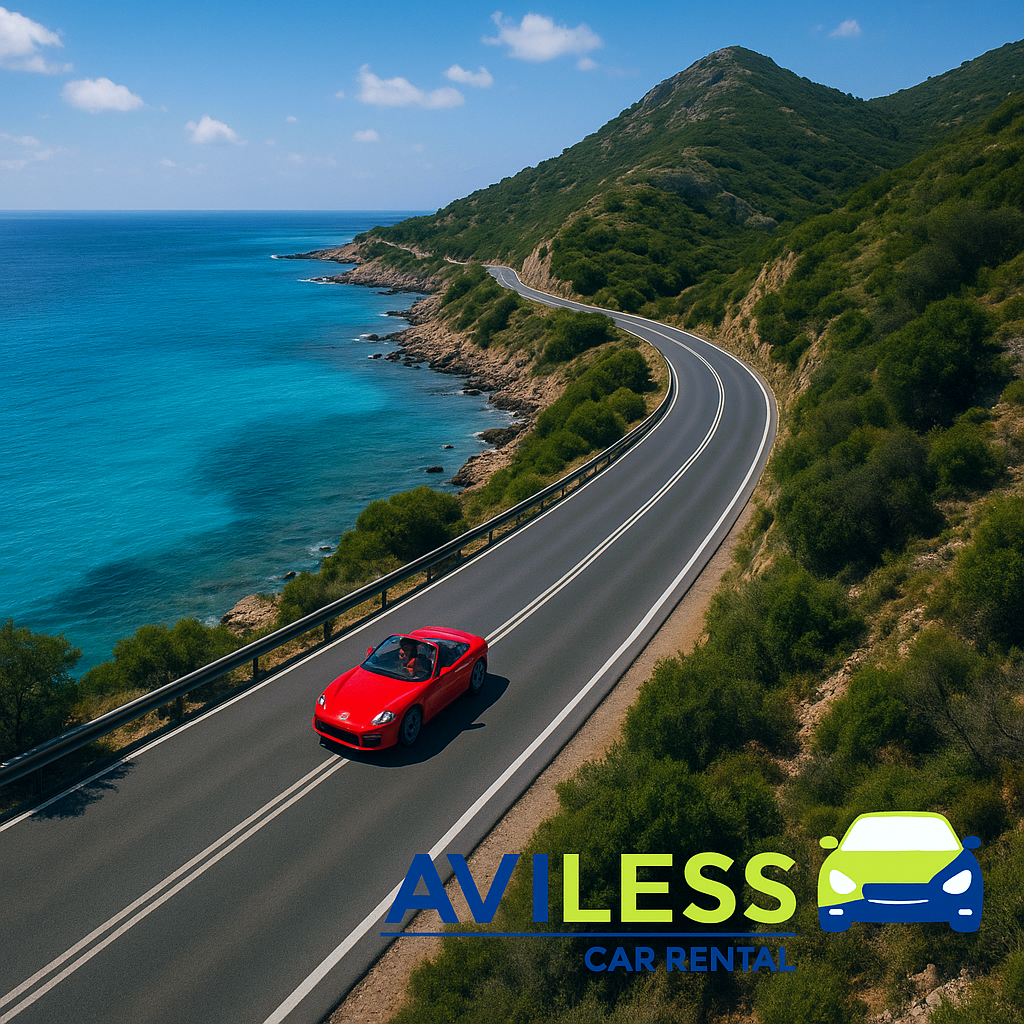 Aviless Car Rental - Carretera costera
