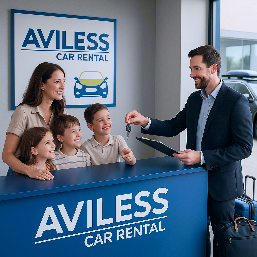 Aviless Car Rental - Entrega de llaves